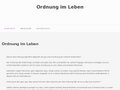 http://www.ordnung-im-leben.de