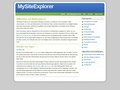 http://www.mysiteexplorer.de