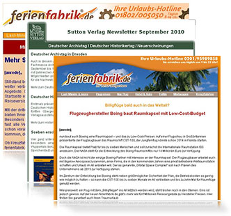 Newsletter versenden